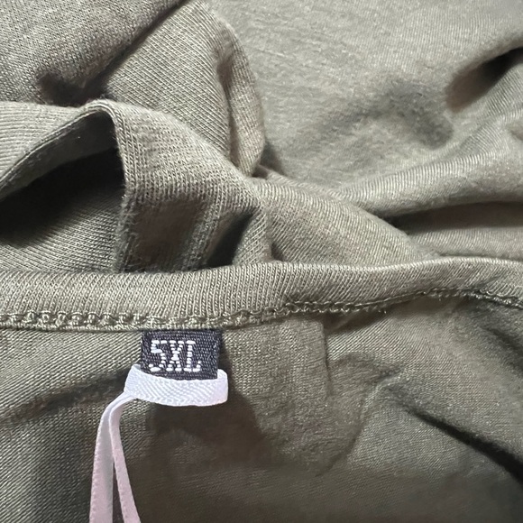 ‘Ritera’ Long Sleeve Striped Round Neck Color Block Tunic (Plus) - Picture 3 of 3